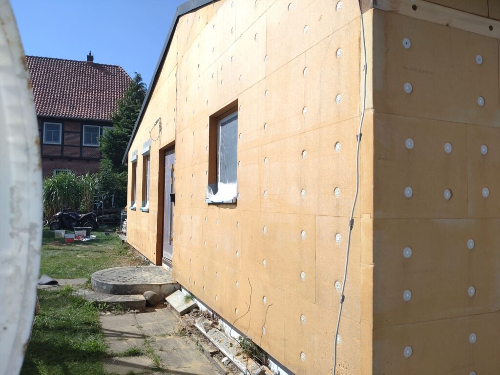 kratzputzfassade holzfaserdaemmung seitenasicht